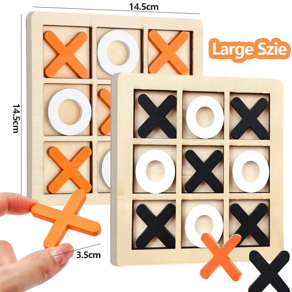 Party Games At Home - Juego de madera XO Tic Tac