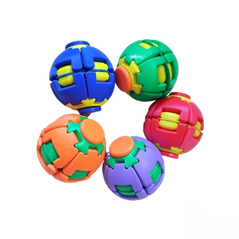 Party Games Spy - Juguete Antiestrés Transformable: Bola Giratoria para