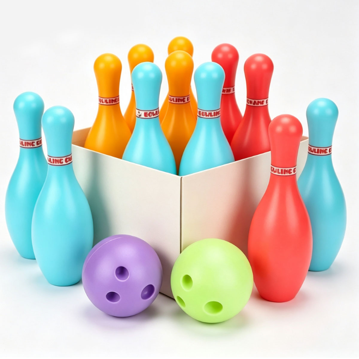 Party Games Adults Indoor - Juego completo de bolos para niños