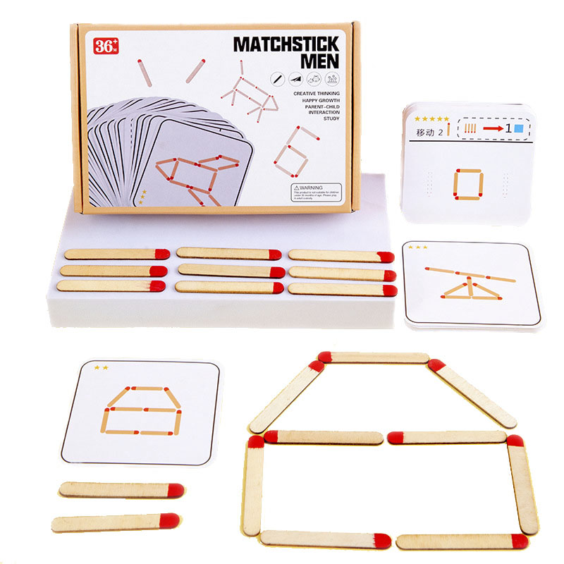Party Games At Home - Juego de rompecabezas Montessori para niños,
