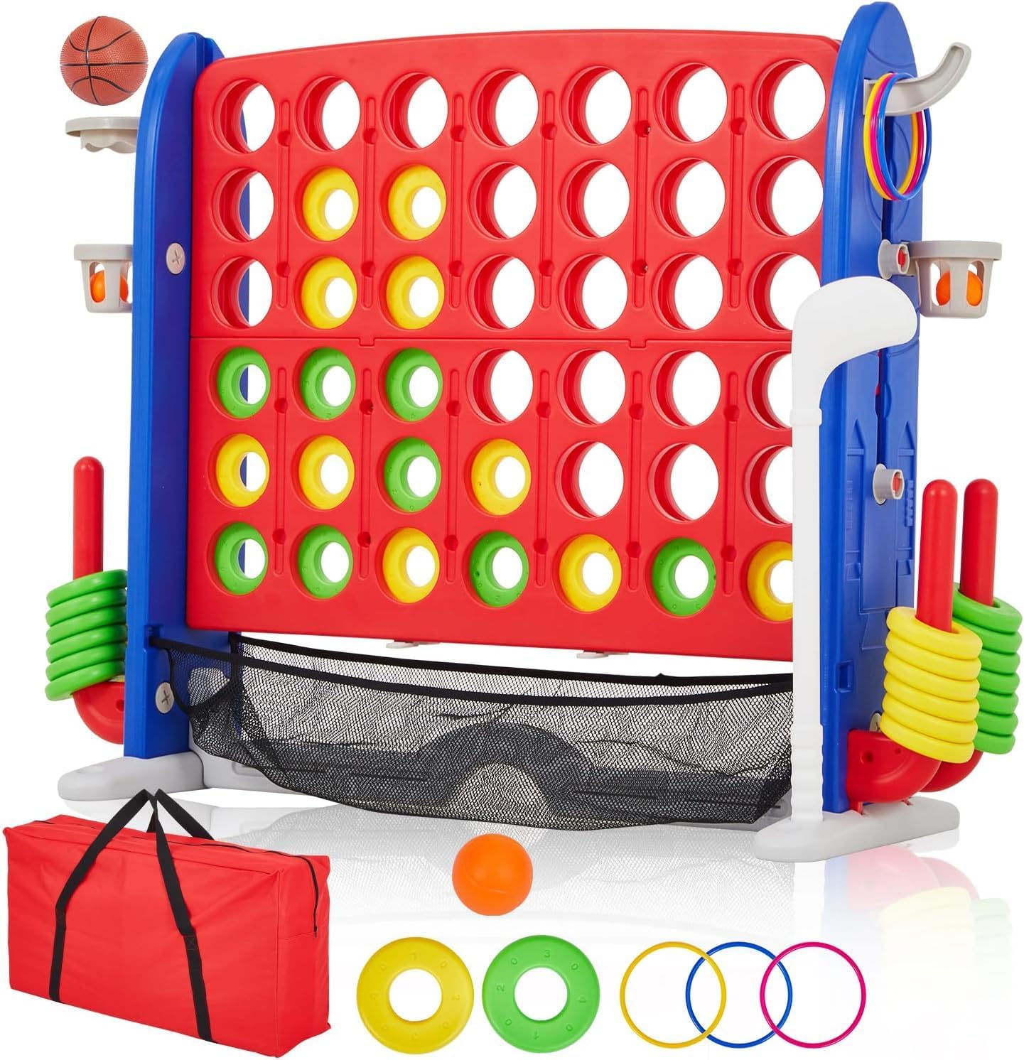 Ring Toss Outdoor - Giant 4 en Línea – Juego