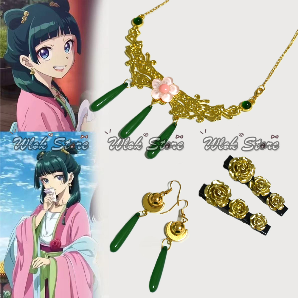 Games Garden Party - Collar, Pendientes y Pinzas para el