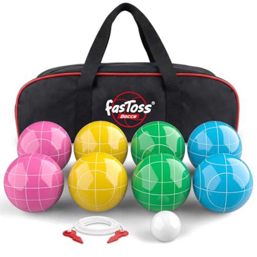 Bocce Ball Lawn - Juego de Bochas para Jardín y