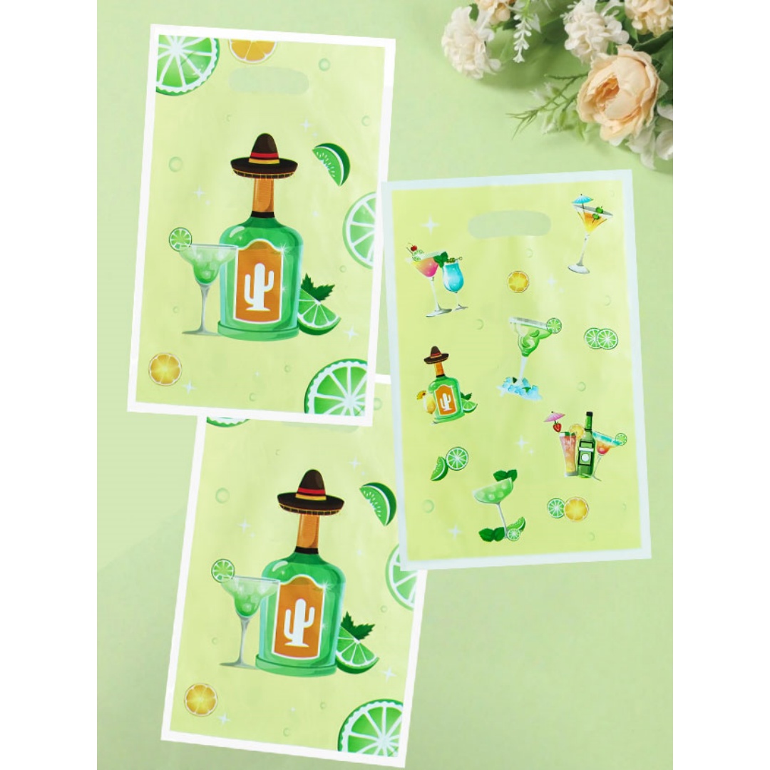 Party Games At Wedding - 20/40 bolsas de regalo verdes para