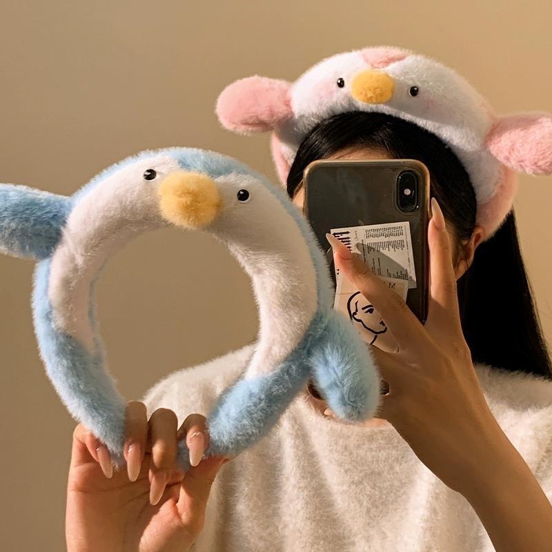 Ring Toss Outdoor - Diadema de Peluche de Pingüino Adorable