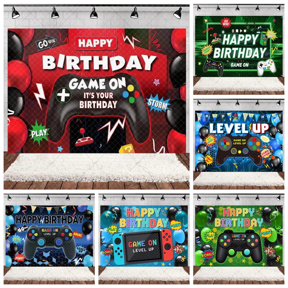 Party Games Youth - Fondo Temático de Control de Videojuegos