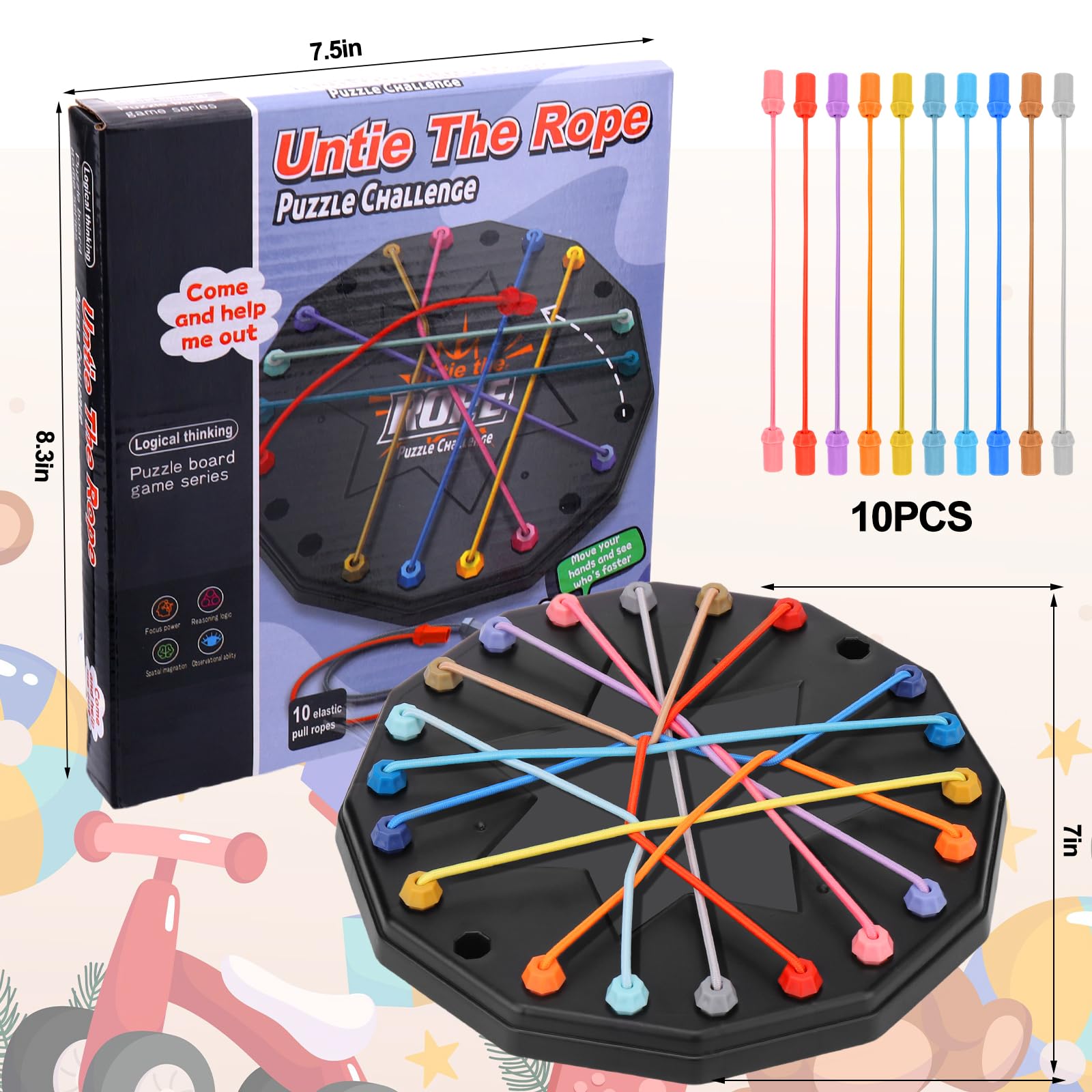 Juego de mesa para niños Untie - Party Games At Home reseña y precio