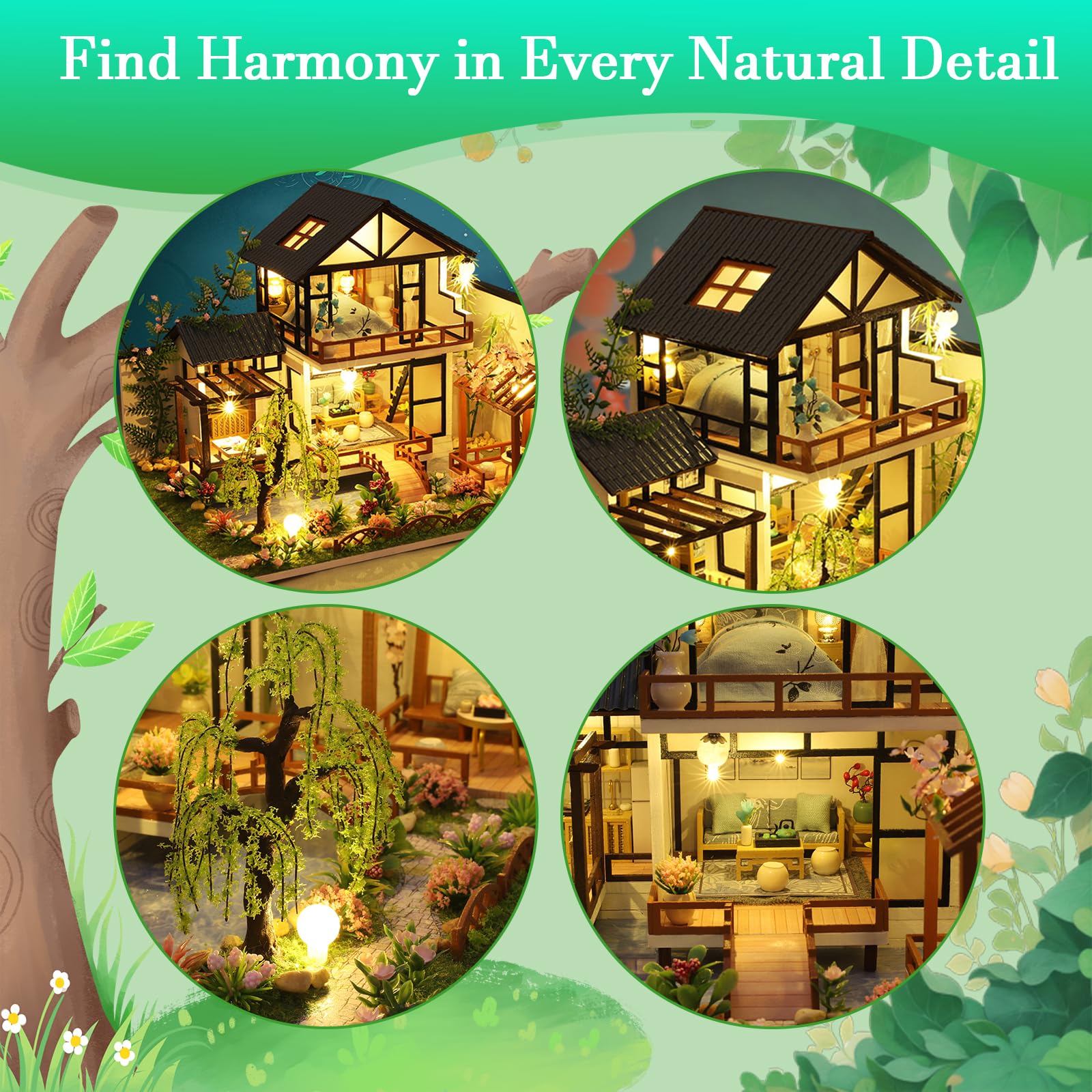 Rompecabezas 3D de Madera DIY  - Games Garden Party reseña y precio