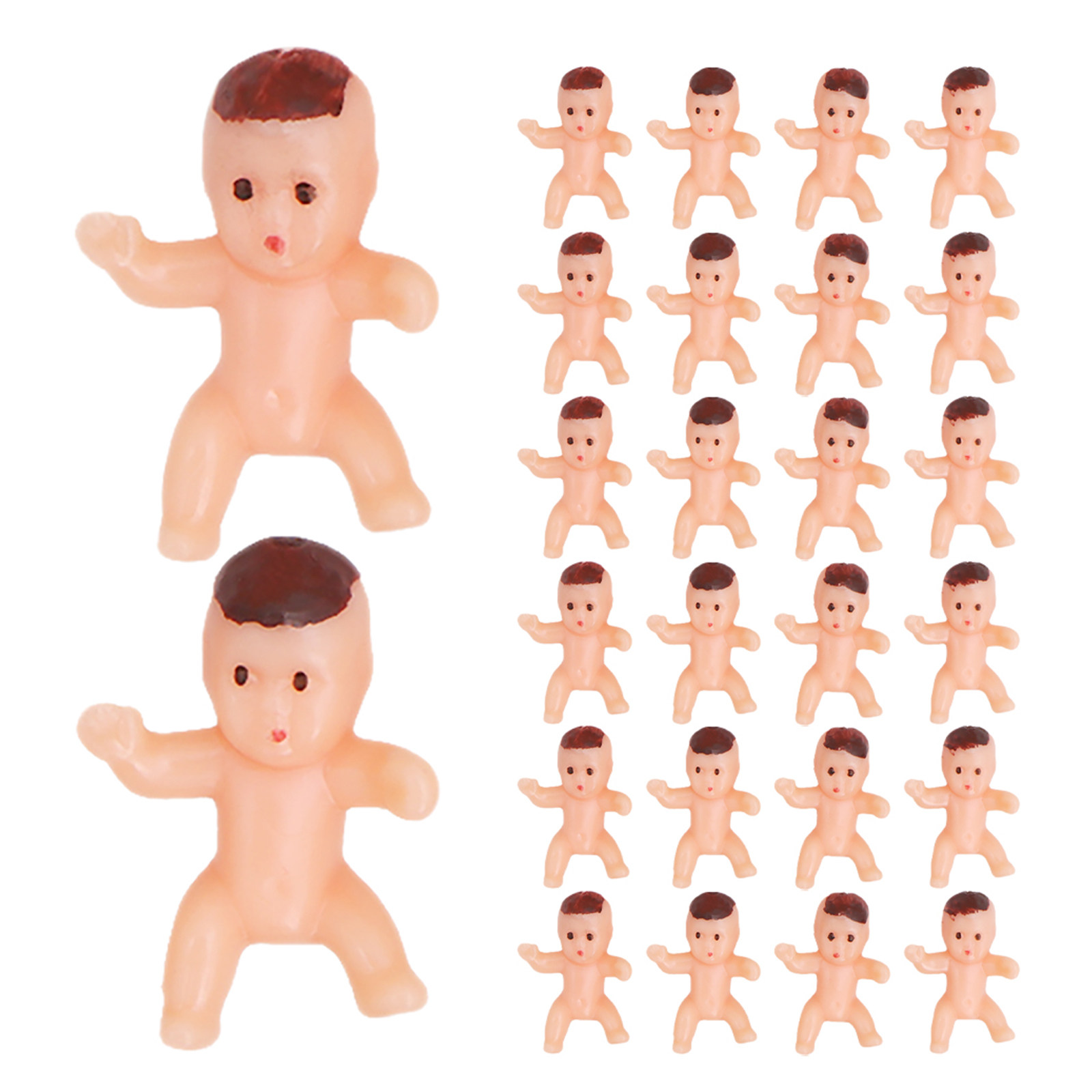 150 Piezas de Mini Bebés de Pl - Party Games Baby Shower reseña y precio