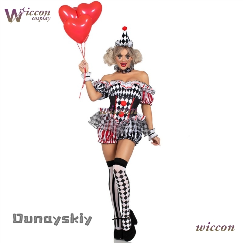 Disfraz de payaso para mujer,  - Party Games Free Online reseña y precio