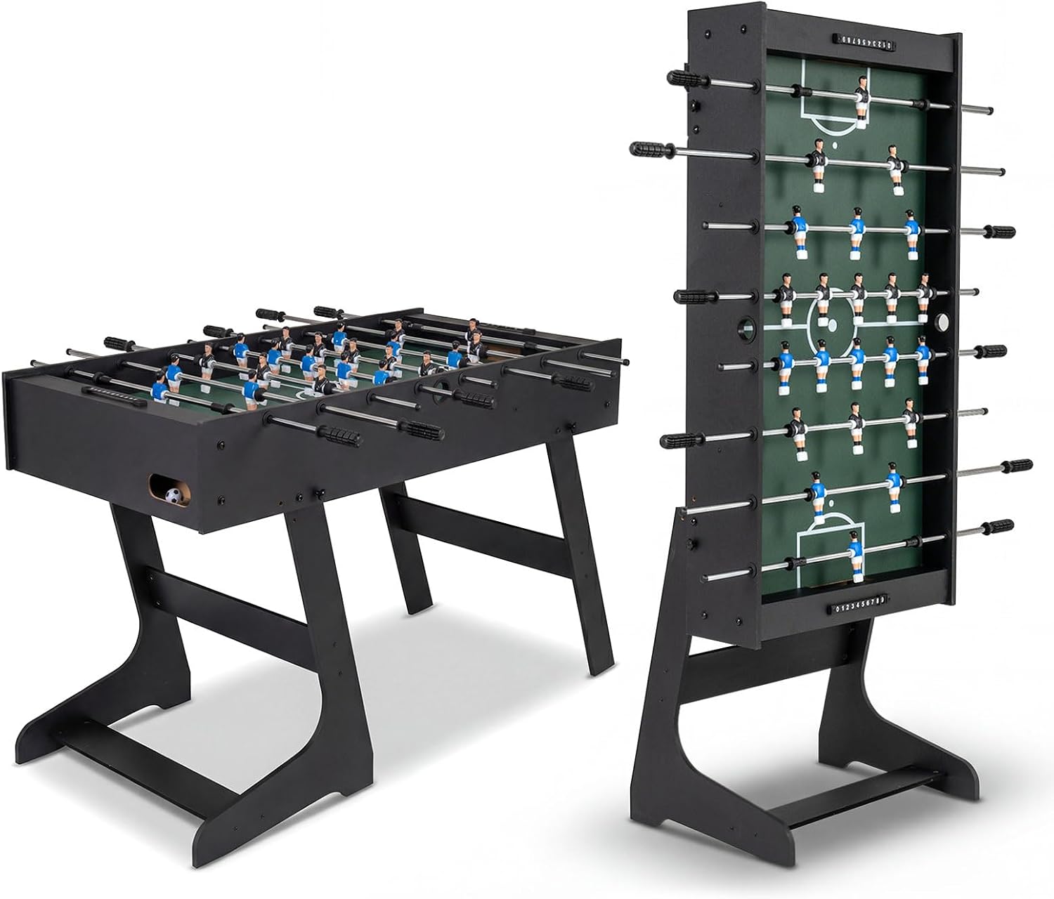 Mesa de futbolín plegable de t - Party Games Adults Indoor reseña y precio