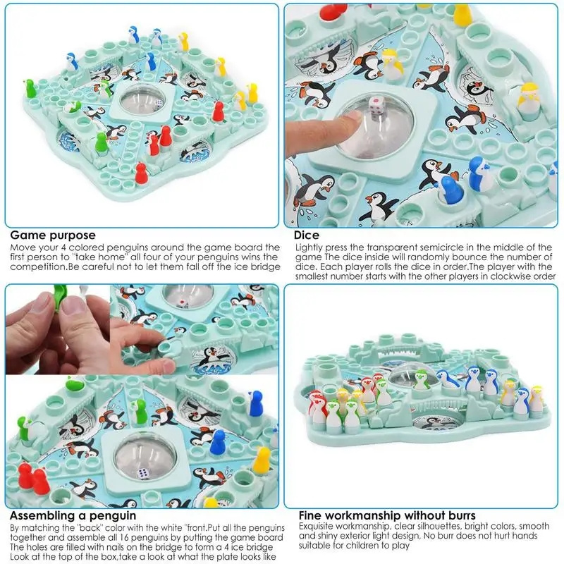 Pingüino multijugador, juegos  - Party Games At Home reseña y precio