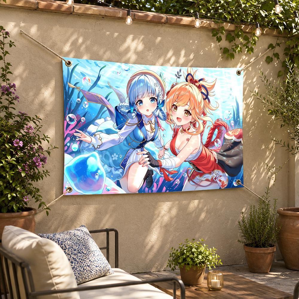 Banderas decorativas con motiv - Games Garden Party reseña y precio